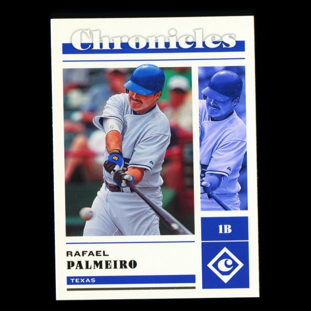 Rafael Palmeiro 2023 Panini Chronicles Rangers