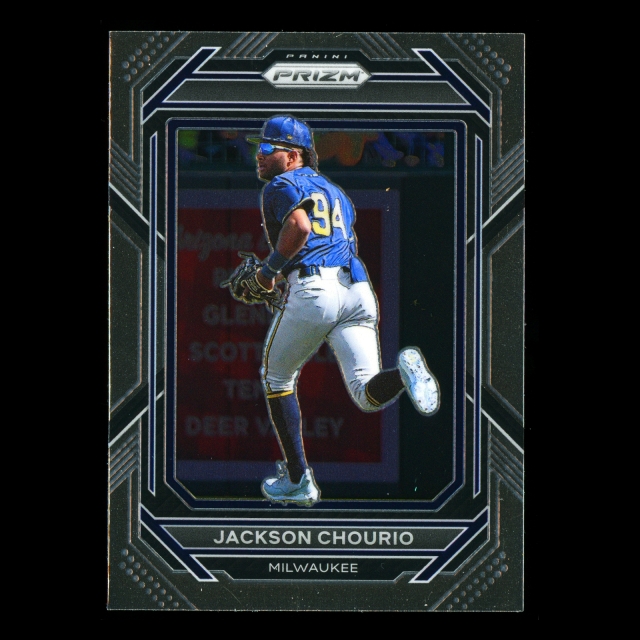 Jackson Chourio 2023 Panini Prizm Brewers