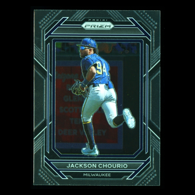 Jackson Chourio 2023 Panini Prizm Brewers