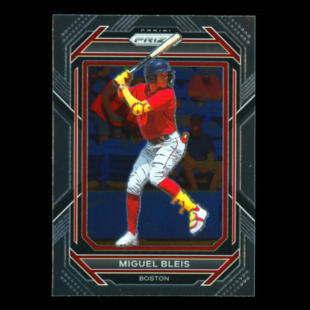 Miguel Bleis 2023 Panini Prizm Red Sox
