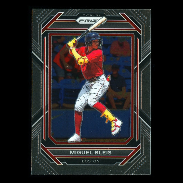 Miguel Bleis 2023 Panini Prizm Red Sox