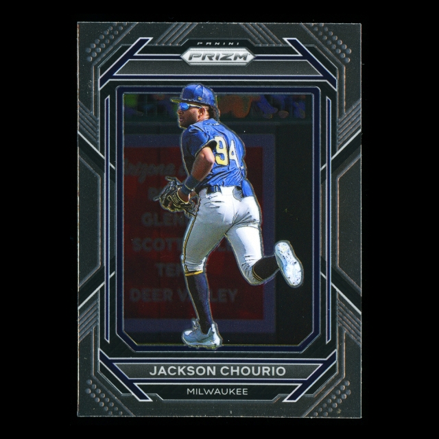 Jackson Chourio 2023 Panini Prizm Brewers