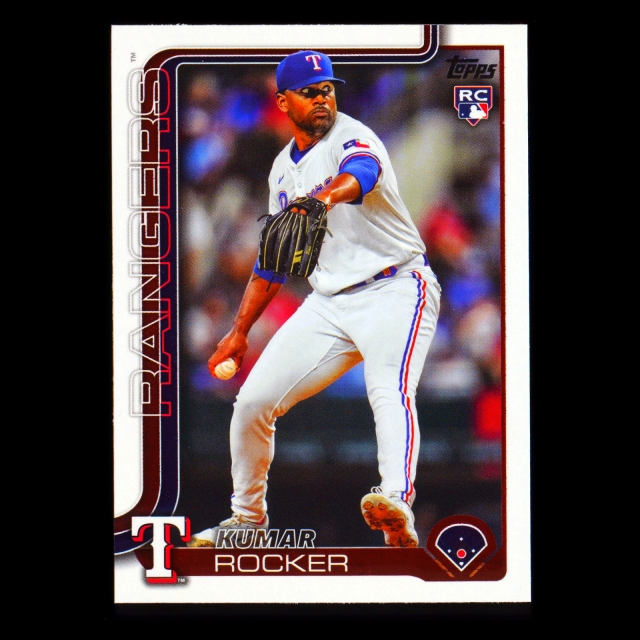 Kumar Rocker RC 2025 Topps Rookie Rangers