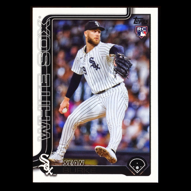 Sean Burke RC 2025 Topps Rookie White Sox
