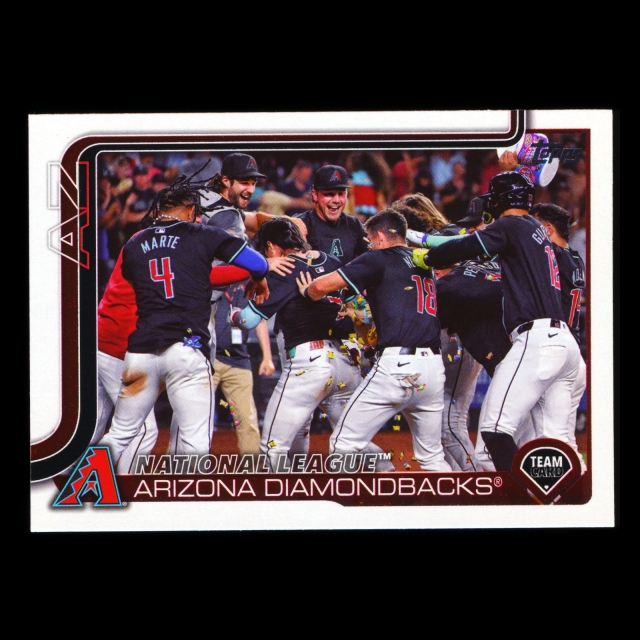 Arizona Diamondbacks 2025 Topps Team Card Diamondbacks