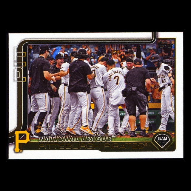 Pittsburgh Pirates 2025 Topps Team Card Pirates