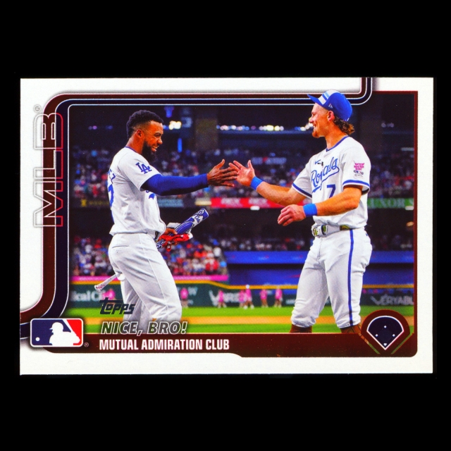 Bobby Witt Jr. 2025 Topps Checklist Royals