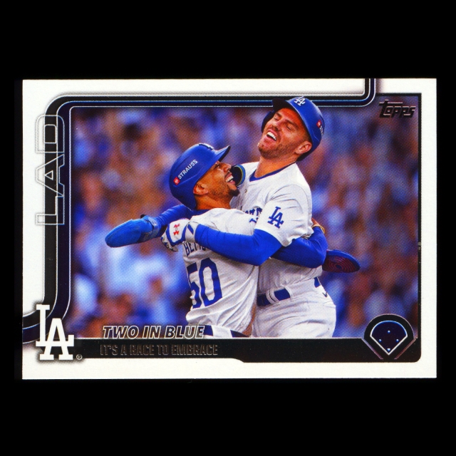Mookie Betts 2025 Topps Checklist Dodgers