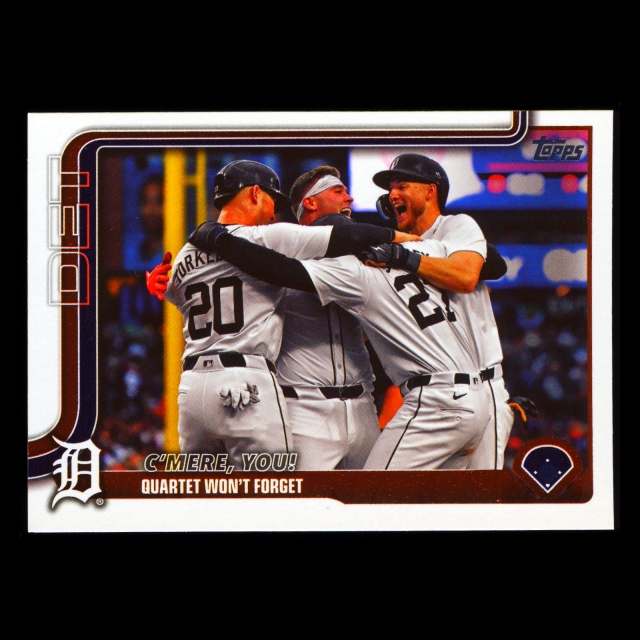 Spencer Torkelson 2025 Topps Checklist Tigers