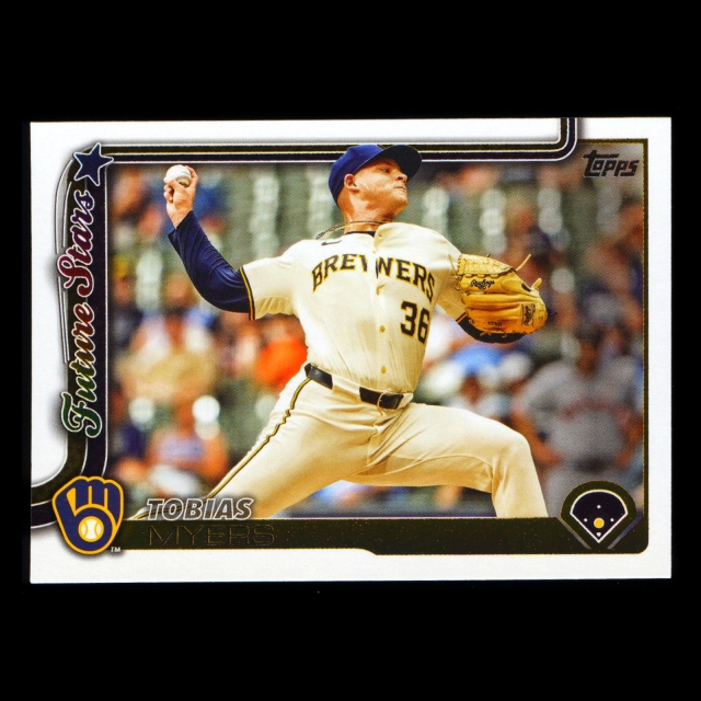 Tobias Myers 2025 Topps Future Stars Brewers