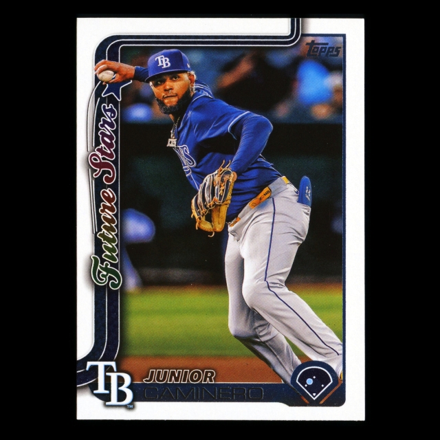 Junior Caminero 2025 Topps Future Stars Rays