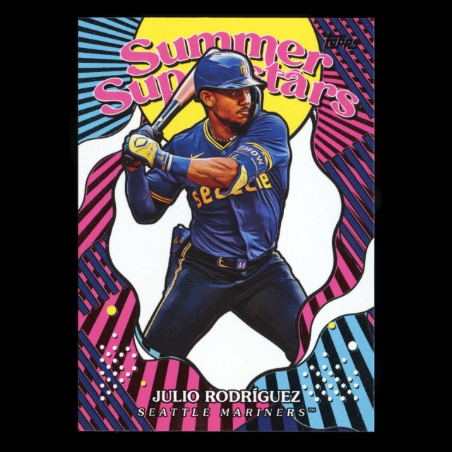 Julio Rodriguez 2025 Topps Summer Superstars Mariners