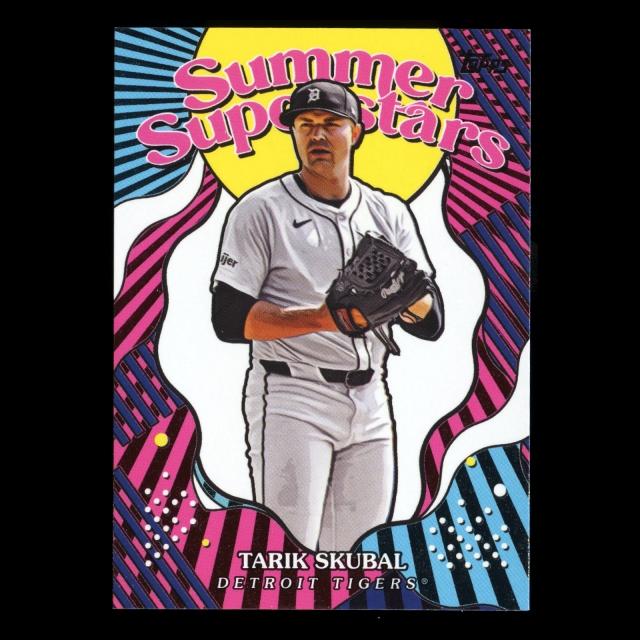 Tarik Skubal 2025 Topps Summer Superstars Tigers