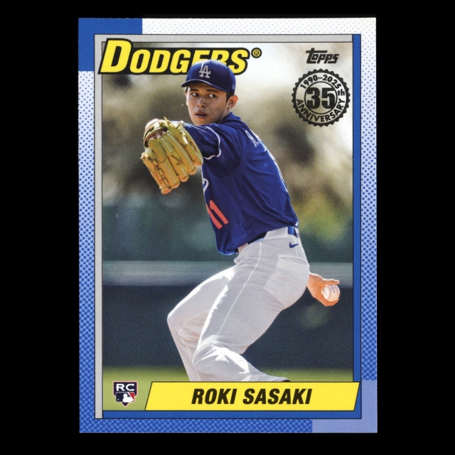 Roki Sasaki RC 2025 Topps '90 Topps Series 2 Retro Rookie Diamondbacks