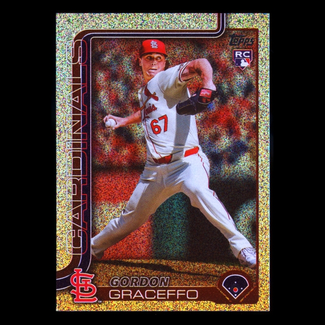 Gordon Graceffo RC 2025 Topps Sandglitter Rookie Cardinals