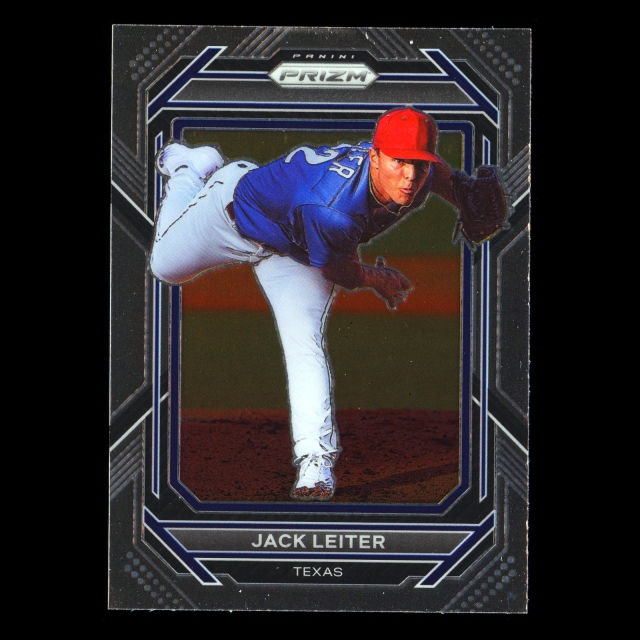 Jack Leiter 2023 Prizm Rangers