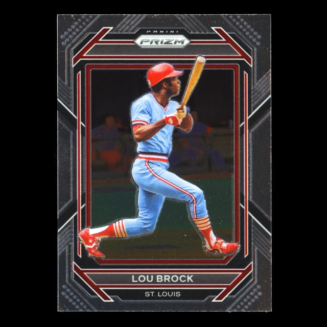 Lou Brock 2023 Prizm Cardinals