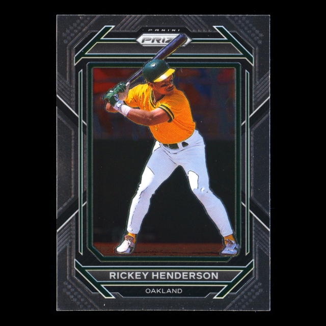 Rickey Henderson 2023 Prizm Athletics