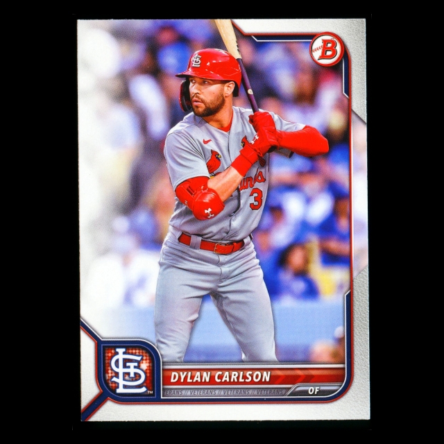 Dylan Carlson 2022 Bowman Cardinals