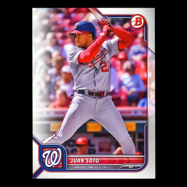 Juan Soto 2022 Bowman Nationals