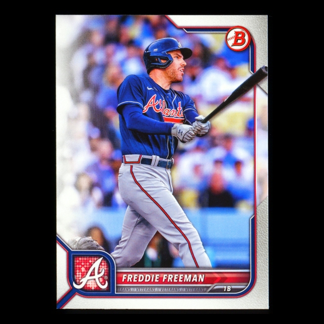 Freddie Freeman 2022 Bowman Braves
