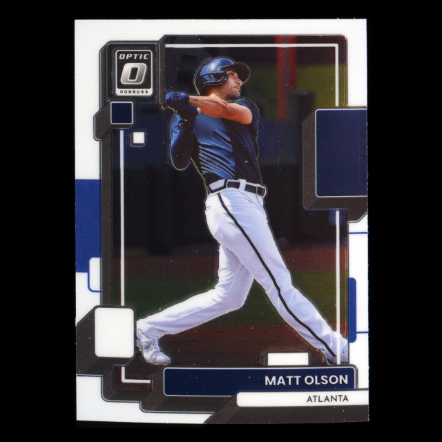 Matt Olson 2022 Donruss Optic Braves