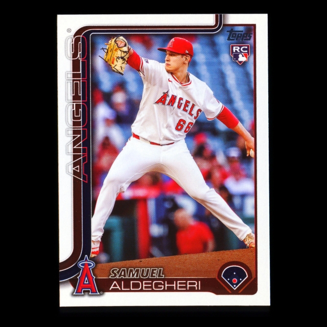 Samuel Aldegheri RC 2025 Topps Rookie Angels