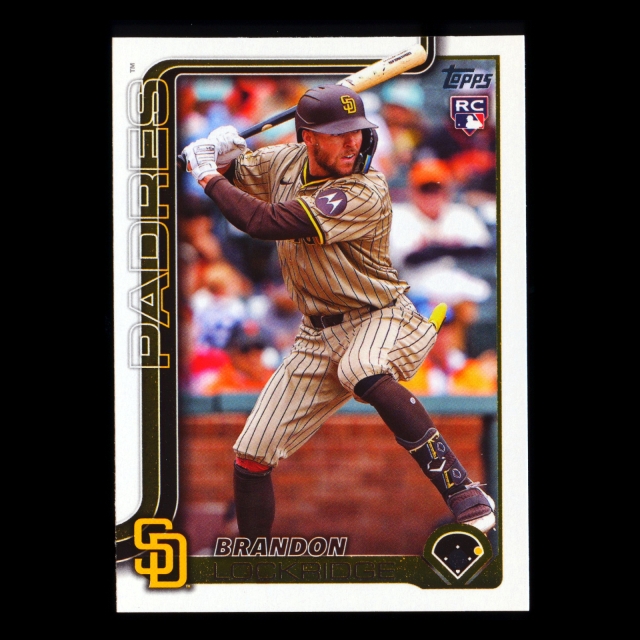 Brandon Lockridge RC 2025 Topps Rookie Padres