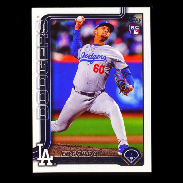 Edgardo Henriquez RC 2025 Topps Rookie Dodgers