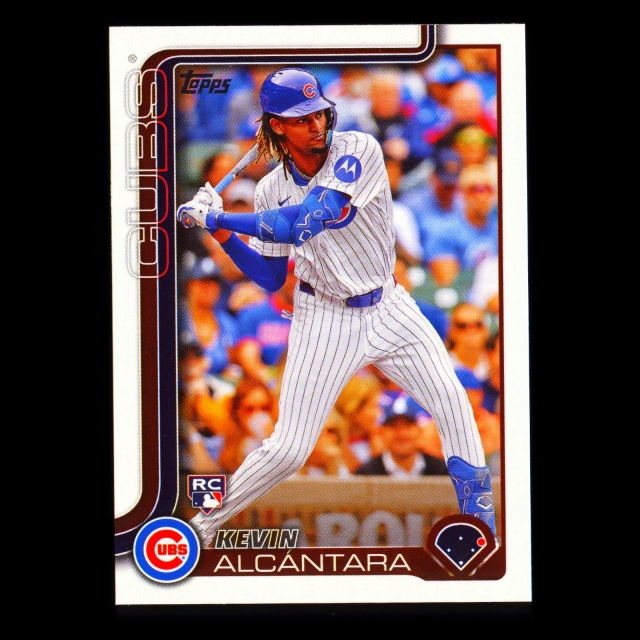 Kevin Alcntara RC 2025 Topps Rookie Cubs