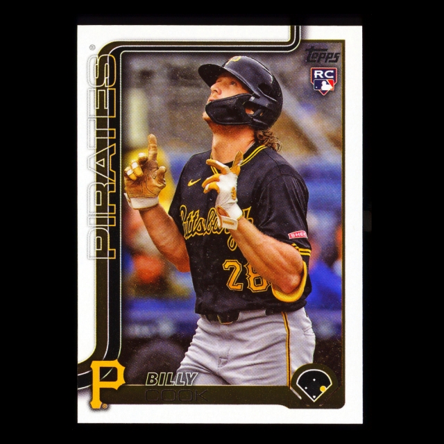 Billy Cook RC 2025 Topps Rookie Pirates
