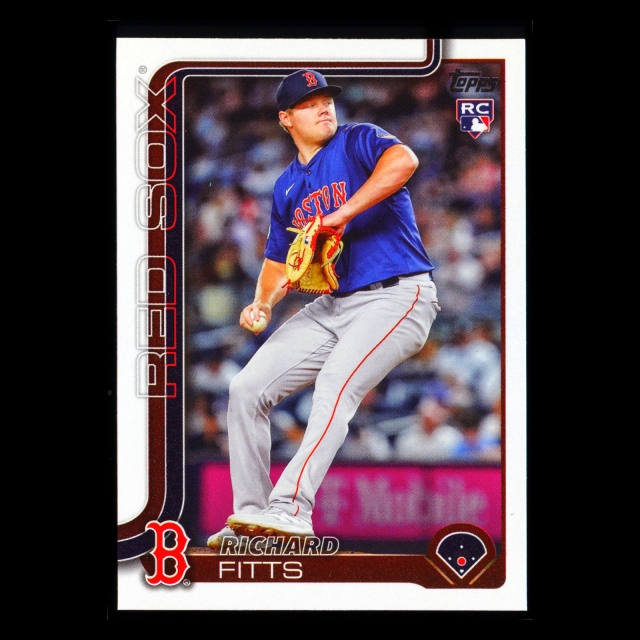 Richard Fitts RC 2025 Topps Rookie Red Sox