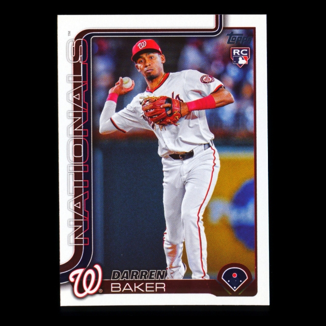 Darren Baker RC 2025 Topps Rookie Nationals