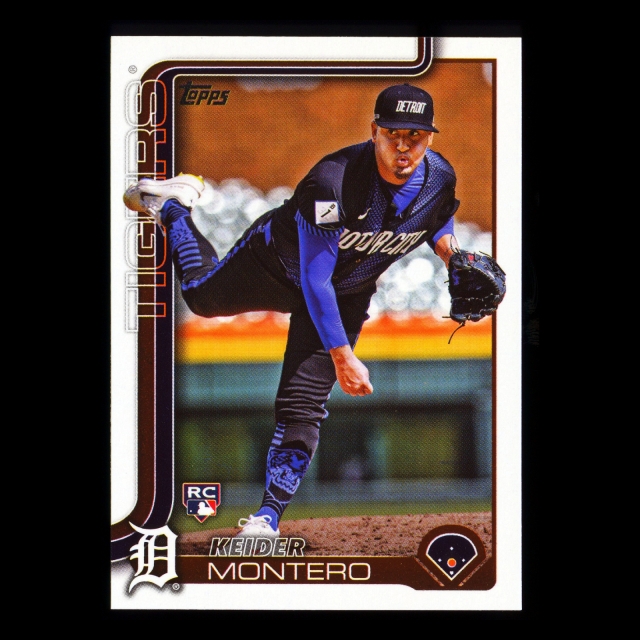 Keider Montero RC 2025 Topps Rookie Tigers