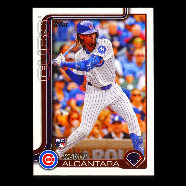 Kevin Alcntara RC 2025 Topps Rookie Cubs