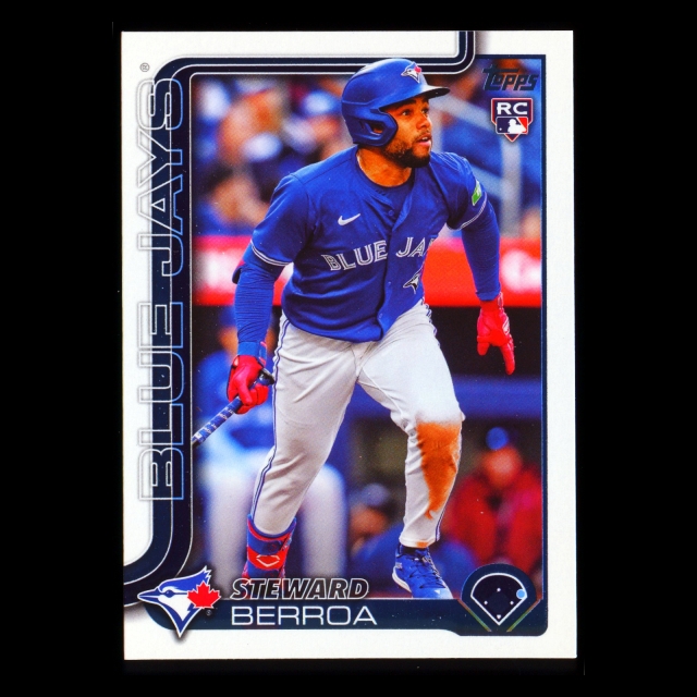 Steward Berroa RC 2025 Topps Rookie Blue Jays