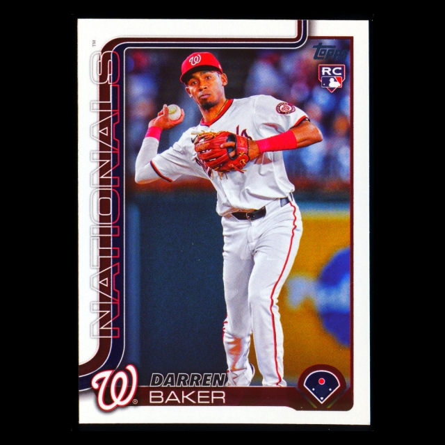 Darren Baker RC 2025 Topps Rookie Nationals