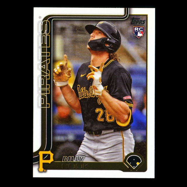 Billy Cook RC 2025 Topps Rookie Pirates