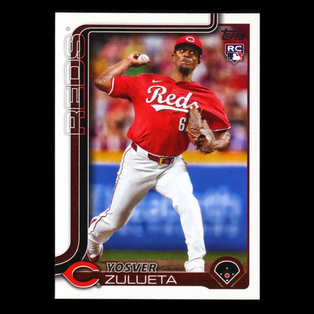 Yosver Zulueta RC 2025 Topps Rookie Reds