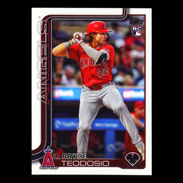 Bryce Teodosio RC 2025 Topps Rookie Angels