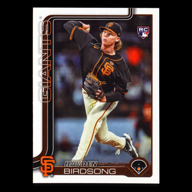 Hayden Birdsong RC 2025 Topps Rookie Giants