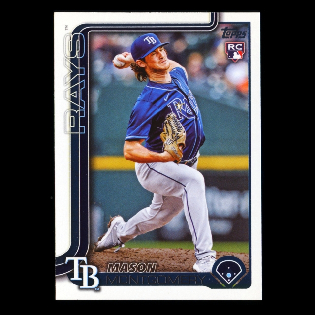 Mason Montgomery RC 2025 Topps Rookie Rays