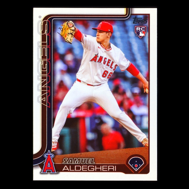 Samuel Aldegheri RC 2025 Topps Rookie Angels