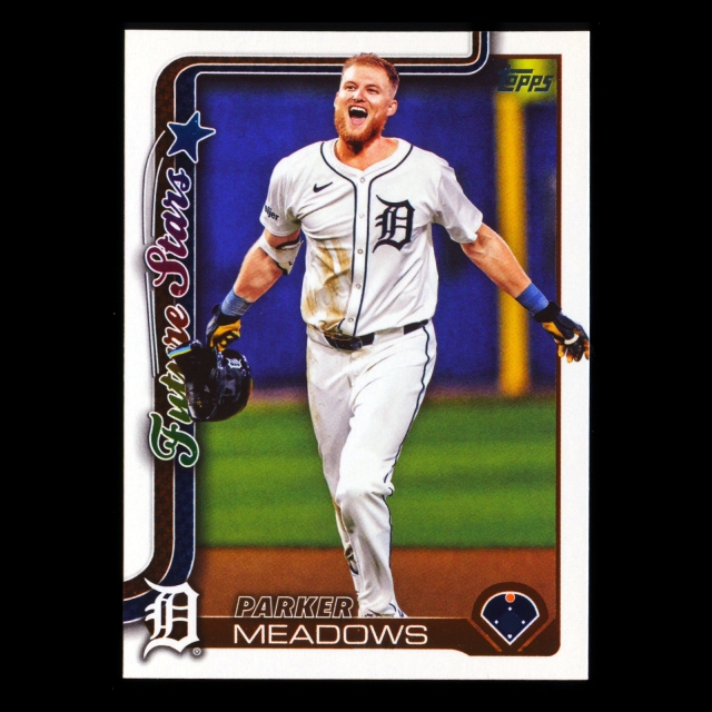 Parker Meadows 2025 Topps Future Stars Tigers