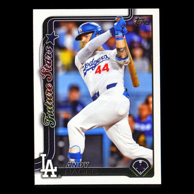 Andy Pages 2025 Topps Future Stars Dodgers