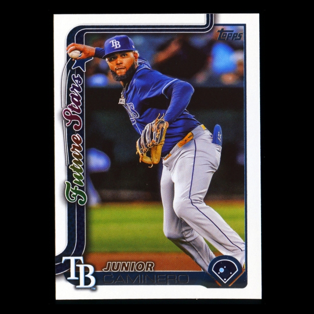 Junior Caminero 2025 Topps Future Stars Rays