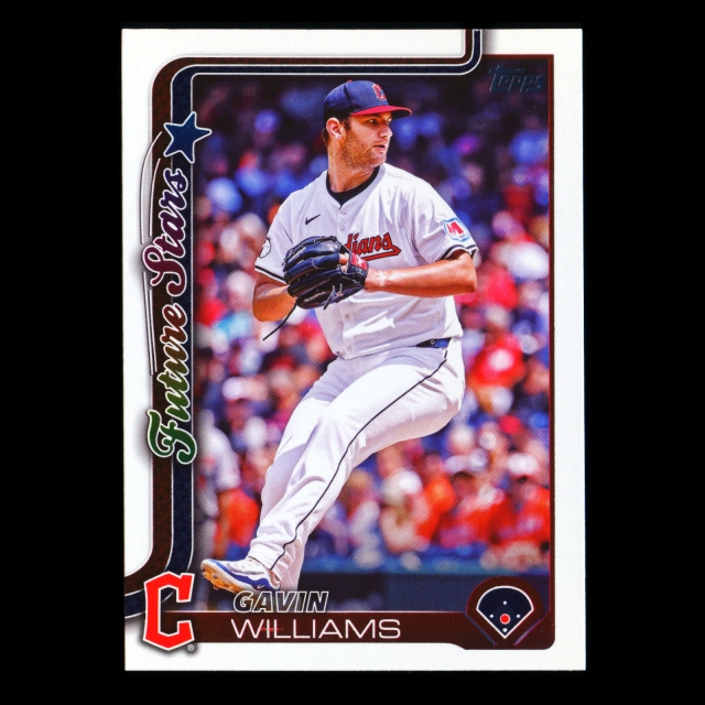 Gavin Williams 2025 Topps Future Stars Guardians