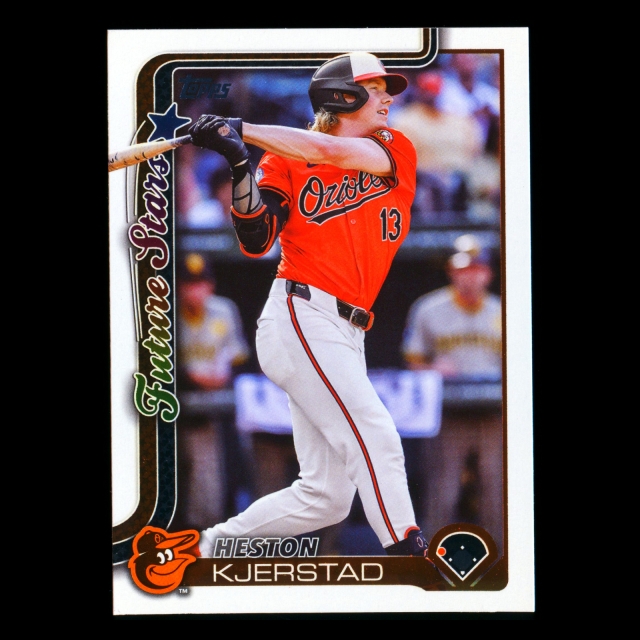 Heston Kjerstad 2025 Topps Future Stars Orioles