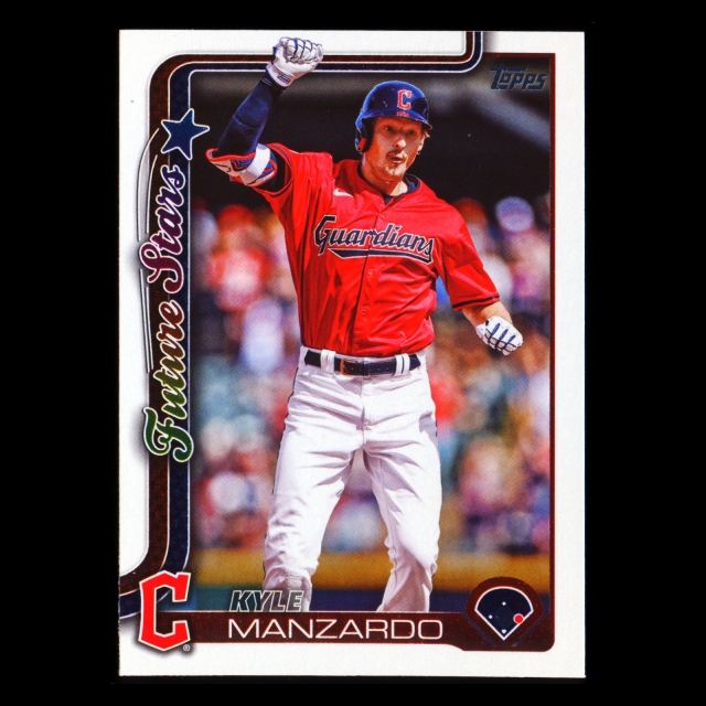 Kyle Manzardo 2025 Topps Future Stars Guardians