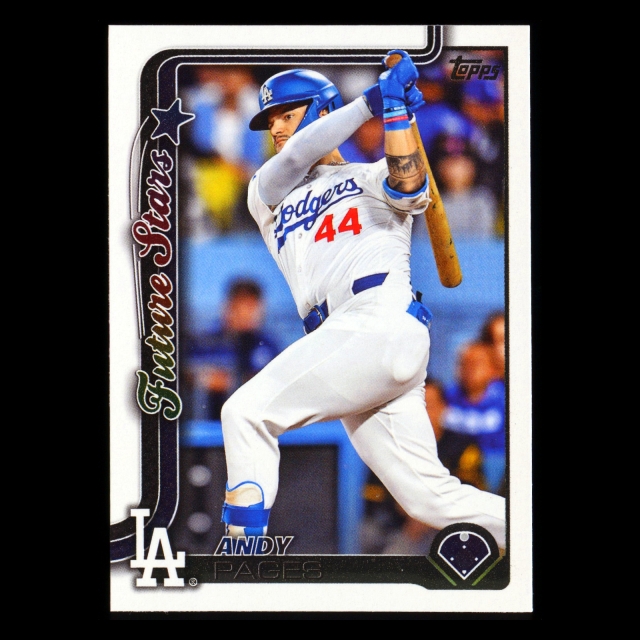 Andy Pages 2025 Topps Future Stars Dodgers